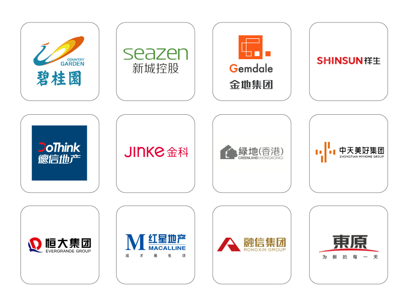 碧桂園、新城、金地、恒大、融信、祥生、德信、金科...2021創(chuàng)能與眾多百強地產強強聯(lián)手，賦能綠色節(jié)能建筑！